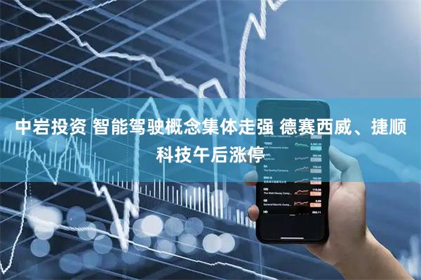 中岩投资 智能驾驶概念集体走强 德赛西威、捷顺科技午后涨停